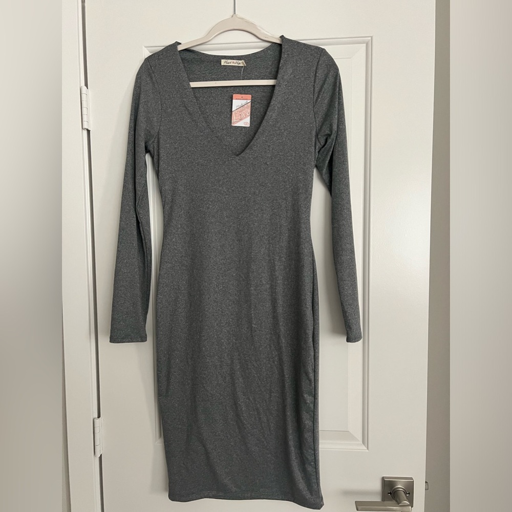 Long Sleeve Bodycon Dress